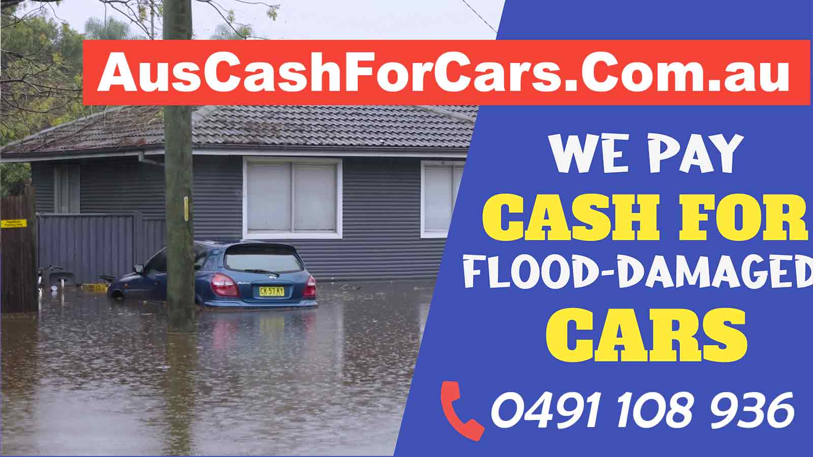 Flood Damaged Cars in QLD