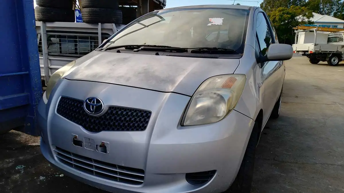 2003 Toyota Echo Silver