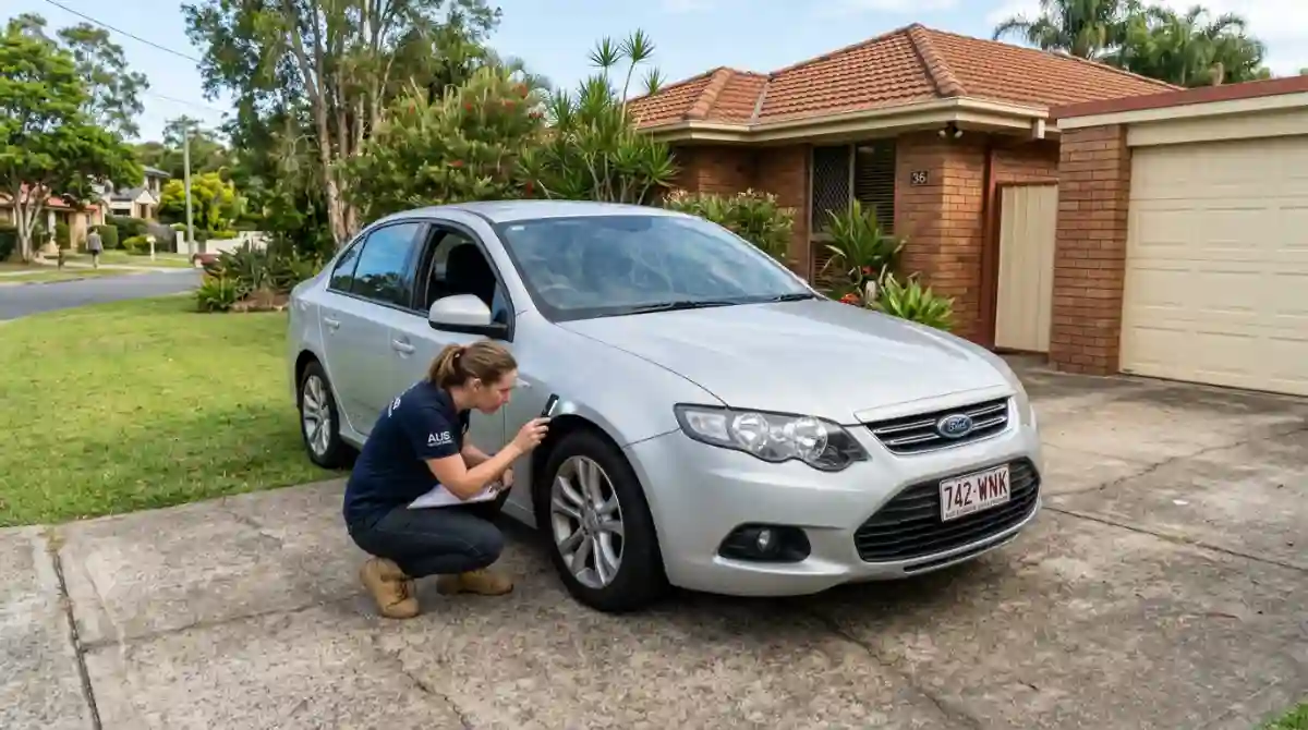 Inspecting your car before selling in Brisbane
