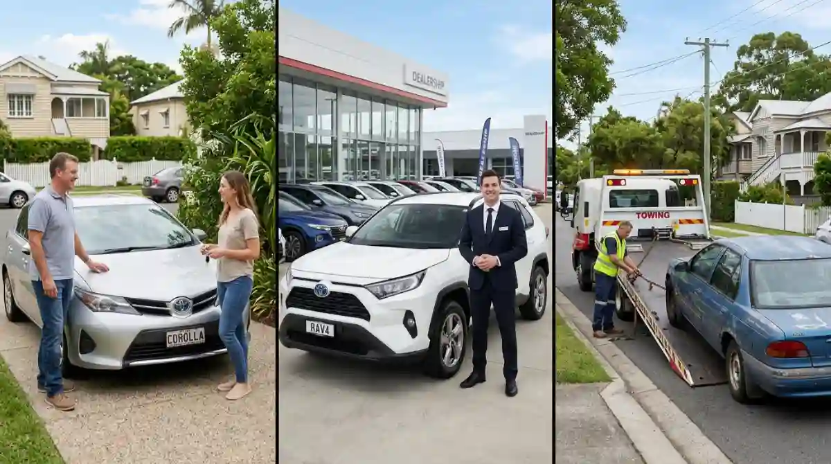 hree ways to sell your car in Brisbane