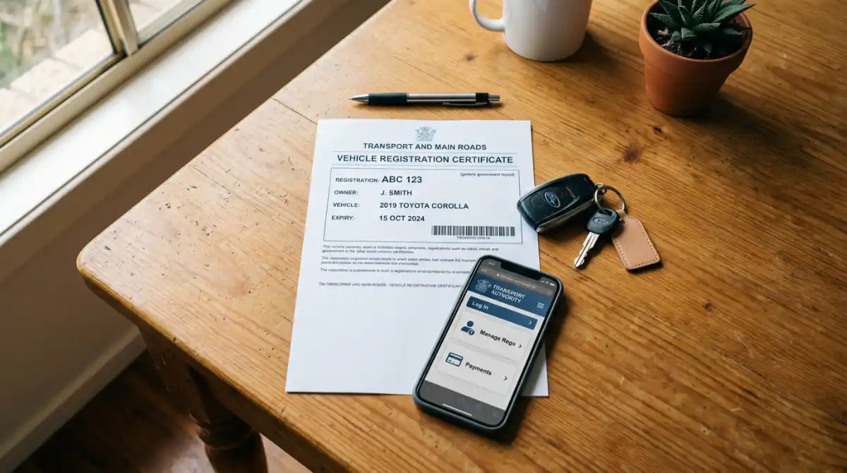 Queensland car sale paperwork and documents checklist